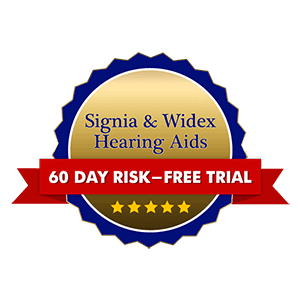 Signia & Widex Hearing Aids 60 day risk