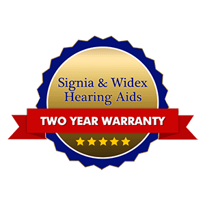 Signia & Widex Hearing Aids Two Year Warranty